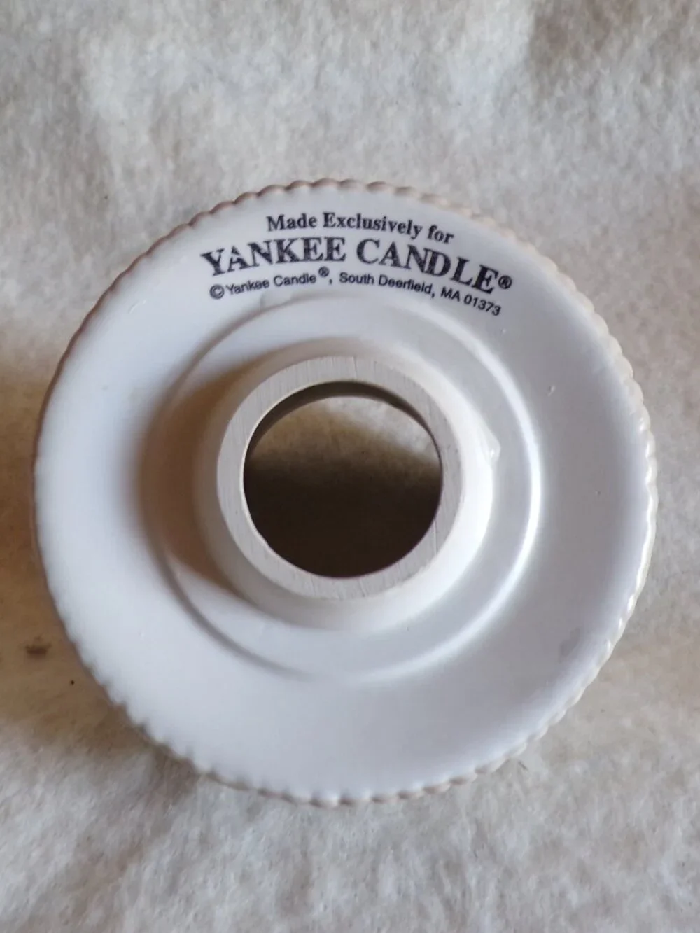 Yankee Candle Lampshade Topper Shade Ceramic Small